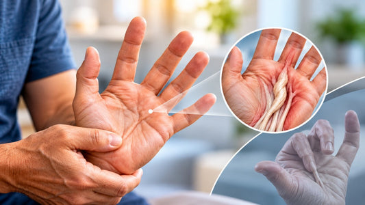 What Are the Early Signs of Dupuytren's Contracture in the Palm?